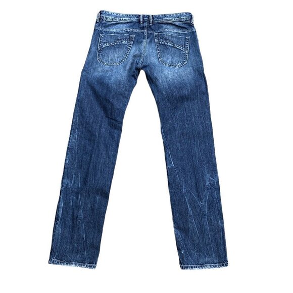 Vintage Diesel Jeans Size 32 IAKOP Blue - Picture 2 of 6